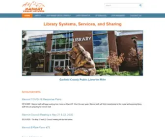 Marmot.org(Marmot Library Network) Screenshot