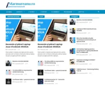 Marmureanu.ro(Marmureanu Blog) Screenshot