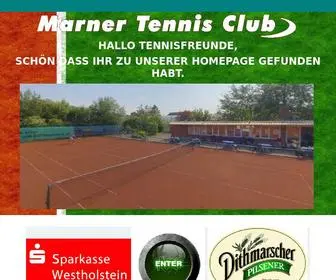 Marnertc.de(Marner Tennisclub e.V) Screenshot