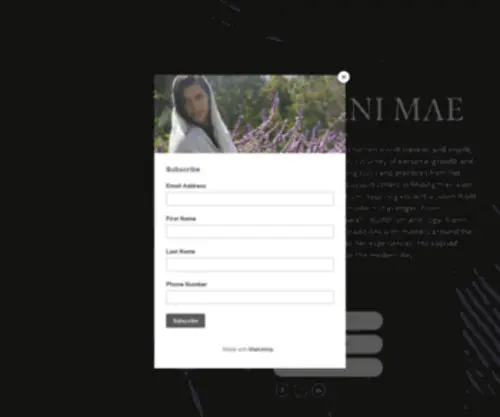 Marnimae.com(Marni Mae) Screenshot