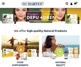Marnys.com(Información y venta de productos MARNYS) Screenshot