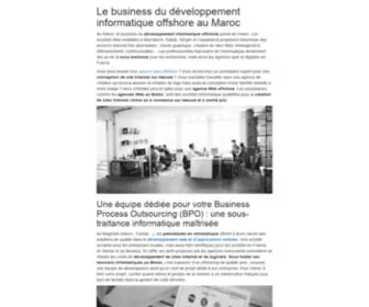 Maroc-Biz.com(Agence) Screenshot