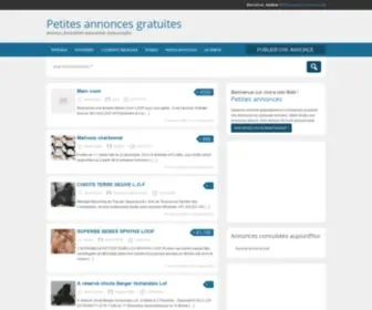 Marocain.biz(Animaux Immobilier automobile motos emploi) Screenshot