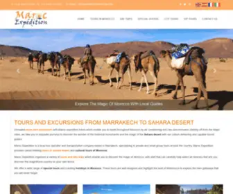 Marocexpedition.com(Moroc expedition excursion) Screenshot
