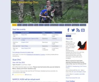 Marocscotland.org.uk(Mar Orienteering Club) Screenshot