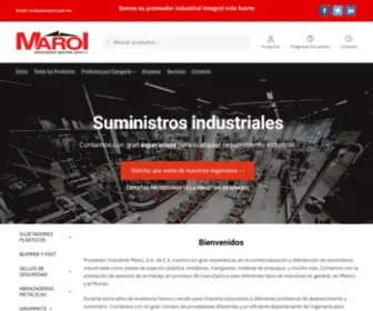 Marol.com.mx(Proveedor Industrial) Screenshot