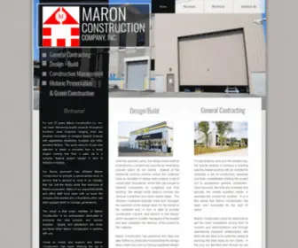 Maronconstruction.com(Maronconstruction) Screenshot