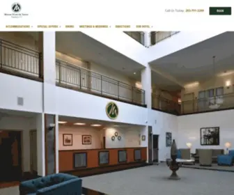 Maronhotel.com(Full Service Hotel in Danbury CT) Screenshot