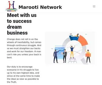 Marooti.net(Marooti Network) Screenshot