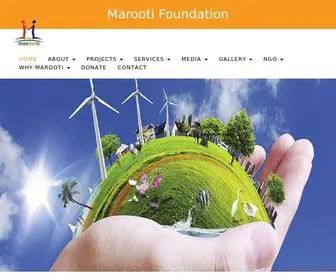 Marooti.org(Marooti Foundation) Screenshot