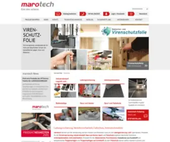 Marotech.eu(Ladungssicherung von Marotech) Screenshot