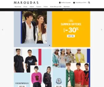 Maroudas.com.gr(Maroudas fashion eshop) Screenshot
