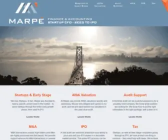 Marpefinance.com(Marpé) Screenshot