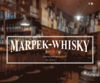 Marpek-Whisky.cz(Marpek Whisky) Screenshot