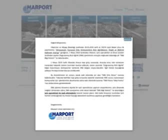 Marport.com.tr(Marport) Screenshot