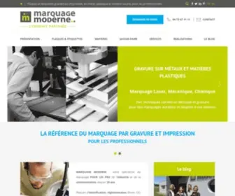 Marquage-Moderne.fr(Marquage industriel) Screenshot