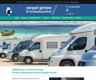 Marquartstossdaempfer.de(Stoßdämpfer für Nutzfahrzeuge vom Spezialisten Marquart Germany GmbH) Screenshot