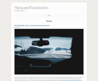 Marqueeofficesolutions.com(Home) Screenshot