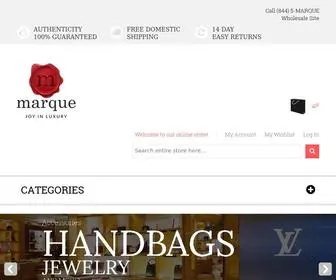 Marqueluxury.com(Marque Supply) Screenshot