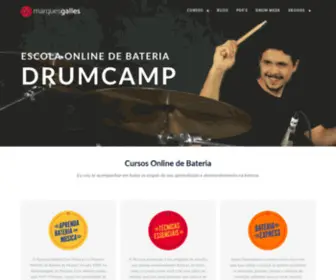 Marquesgalles.com.br(CURSO ONLINE DE BATERIA DRUMCAMP) Screenshot