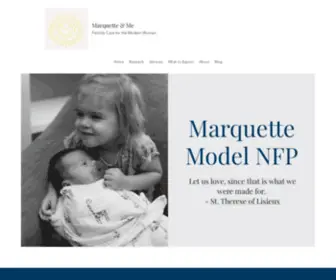 Marquetteandme.com(Professional NFP services) Screenshot