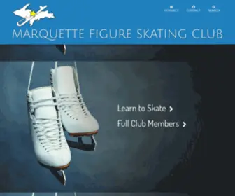Marquettefigureskating.org(The Marquette Figure Skating Club) Screenshot