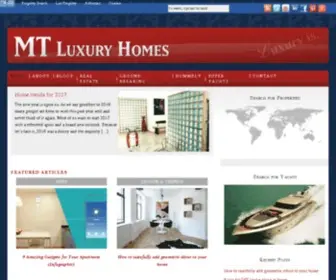 Marquetteturner.com(Marquette Turner Luxury Homes) Screenshot