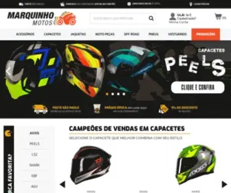 Marquinhomotos.com.br(Marquinho Motos) Screenshot