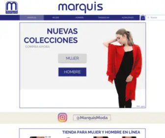 Marquis.com.co(Tienda de ropa para mujer y hombre online) Screenshot