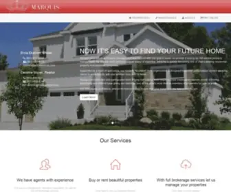 Marquisrepm.com(Marquis Real Estate & Property Management) Screenshot