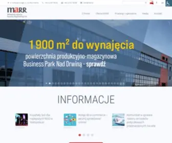 Marr.pl(Małopolska Agencja Rozwoju Regionalnego) Screenshot
