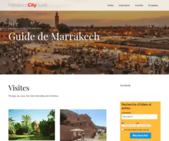 Marrakech-Cityguide.com(Guide du voyage à Marrakech) Screenshot
