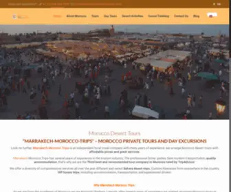 Marrakech-Morocco-Trips.com(Marrakech Morocco Trips) Screenshot