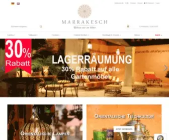 Marrakech-Shop.fr(Orientalische) Screenshot