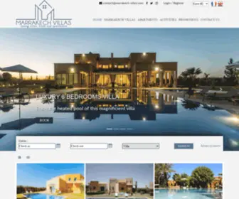 Marrakech-Villas.com(Marrakech Villas) Screenshot