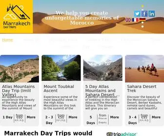 Marrakechdaytrips.com(Trekking in Morocco) Screenshot