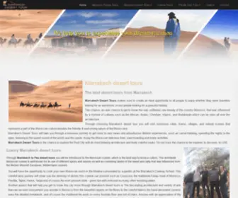 Marrakechdeserttour.com(Marrakech desert tours and Marrakech excursions fes) Screenshot