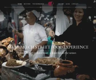 Marrakechstreetfoodexperience.com(Marrakech Street Food Experience Tour) Screenshot