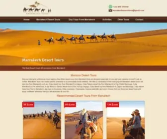 Marrakesh-Desert-Tours.com(⇒) Screenshot