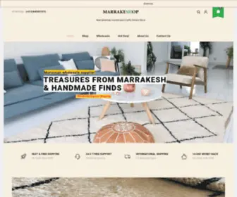 Marrakeshop.com(Home) Screenshot