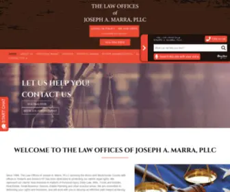 Marralaw.com(Marra, PLLC) Screenshot