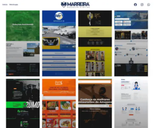 Marreiradigital.com.br(Desenvolvimento de websites em Manaus) Screenshot