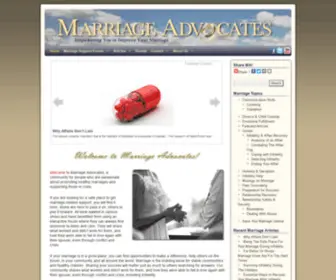 Marriageadvocates.com(Marriage AdvocatesMarriage Advocates) Screenshot