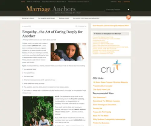 Marriageanchors.com(Marriageanchors) Screenshot