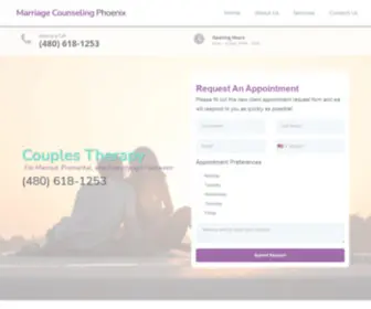 Marriagecounselingphoenixaz.com(#1 Rated Couples Counseling) Screenshot