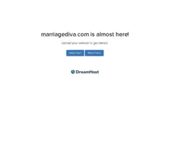 Marriagediva.com(Marriage Diva) Screenshot