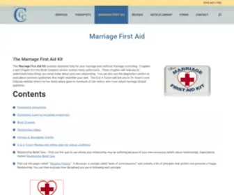 Marriagefirstaid.com(Marriage First Aid) Screenshot