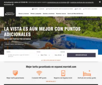 Marriott.co.ve(Hoteles y Resorts) Screenshot