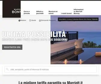 Marriott.it(Hotel e Resort) Screenshot