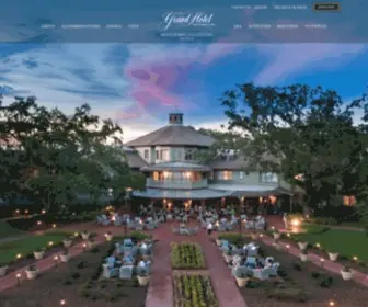 Marriottgrand.com(Point Clear Resort) Screenshot